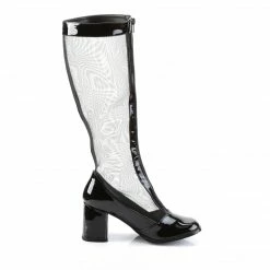 Funtasma GOGO-307 - Blk Str Pat-Mesh Costume & Theme