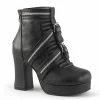 Demonia GOTHIKA-53 - Blk Vegan Leather Punk & Goth 2 Demonia GOTHIKA-53 - Blk Vegan Leather Punk & Goth