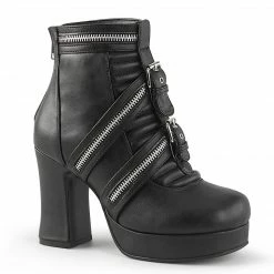 Demonia GOTHIKA-53 - Blk Vegan Leather Punk & Goth
