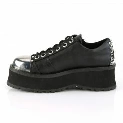 Demonia GRAVEDIGGER-04 - Blk Vegan Leather