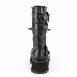 Demonia GRAVEDIGGER-250 - Blk Vegan Leather