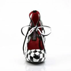Funtasma HARLEQUIN-03 - Blk-Wht Pat-Checkers Costume & Theme