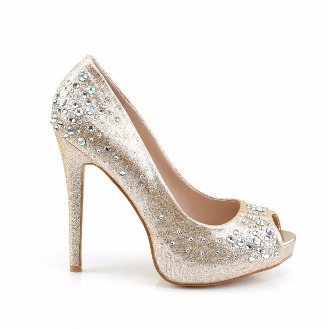 Fabulicious Bridal HEIRESS-22R - Nude Shimmering Fabric 7 Fabulicious Bridal HEIRESS-22R - Nude Shimmering Fabric