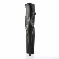 Pleaser INFINITY-1020 - Blk Faux Leather/Blk Matte