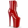 Pleaser INFINITY-1020 - Red Pat/Red