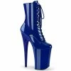 Pleaser Exotic Dancing INFINITY-1020 - Royal Blue Pat/Royal Blue