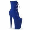Pleaser INFINITY-1020FS - Royal Blue F.Suede/Royal Blue F.Suede