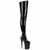 Pleaser INFINITY-4000 - Blk Str Pat/Blk Exotic Dancing 1 Pleaser INFINITY-4000 - Blk Str Pat/Blk Exotic Dancing