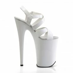 Pleaser Exotic Dancing INFINITY-997 - Wht Pat/Wht
