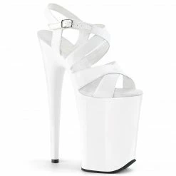 Pleaser Exotic Dancing INFINITY-997 - Wht Pat/Wht