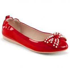 Pin Up Couture Vintage & Retro IVY-09 - Red Pat