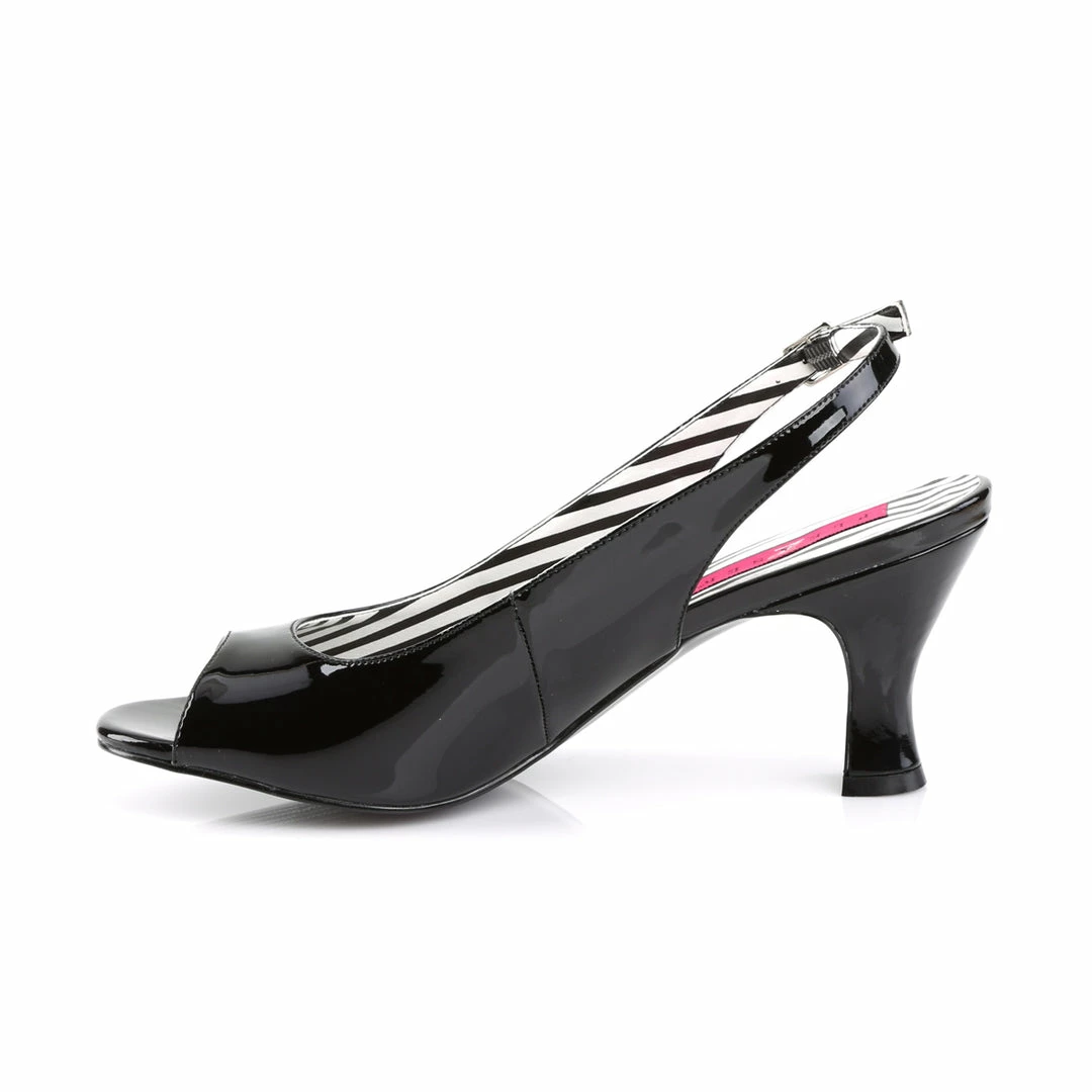 Pleaser Pink Label JENNA-02 - Blk Pat 5 Pleaser Pink Label JENNA-02 - Blk Pat