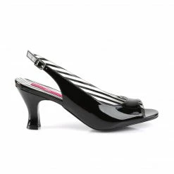 Pleaser Pink Label JENNA-02 - Blk Pat 11 Pleaser Pink Label JENNA-02 - Blk Pat