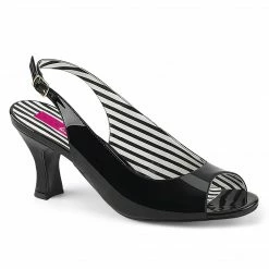 Pleaser Pink Label JENNA-02 - Blk Pat