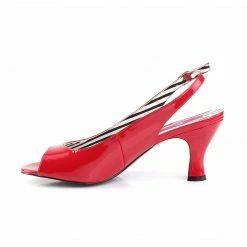Pleaser Pink Label JENNA-02 - Red Pat 9 Pleaser Pink Label JENNA-02 - Red Pat