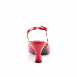 Pleaser Pink Label JENNA-02 - Red Pat 10 Pleaser Pink Label JENNA-02 - Red Pat