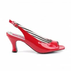 Pleaser Pink Label JENNA-02 - Red Pat 11 Pleaser Pink Label JENNA-02 - Red Pat
