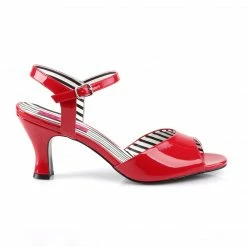 Pleaser Pink Label JENNA-09 - Red Pat