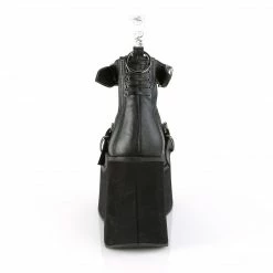 Demonia KERA-12 - Blk Vegan Leather Punk & Goth