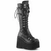 Demonia Punk & Goth KERA-200 - Blk Vegan Leather