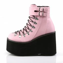 Demonia KERA-21 - B. Pink Vegan Leather