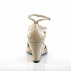 Pleaser Pink Label KIMBERLY-04 - Cream Pat