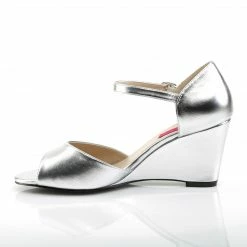 Pleaser Pink Label KIMBERLY-05 - Slv Met. Pu 9 Pleaser Pink Label KIMBERLY-05 - Slv Met. Pu