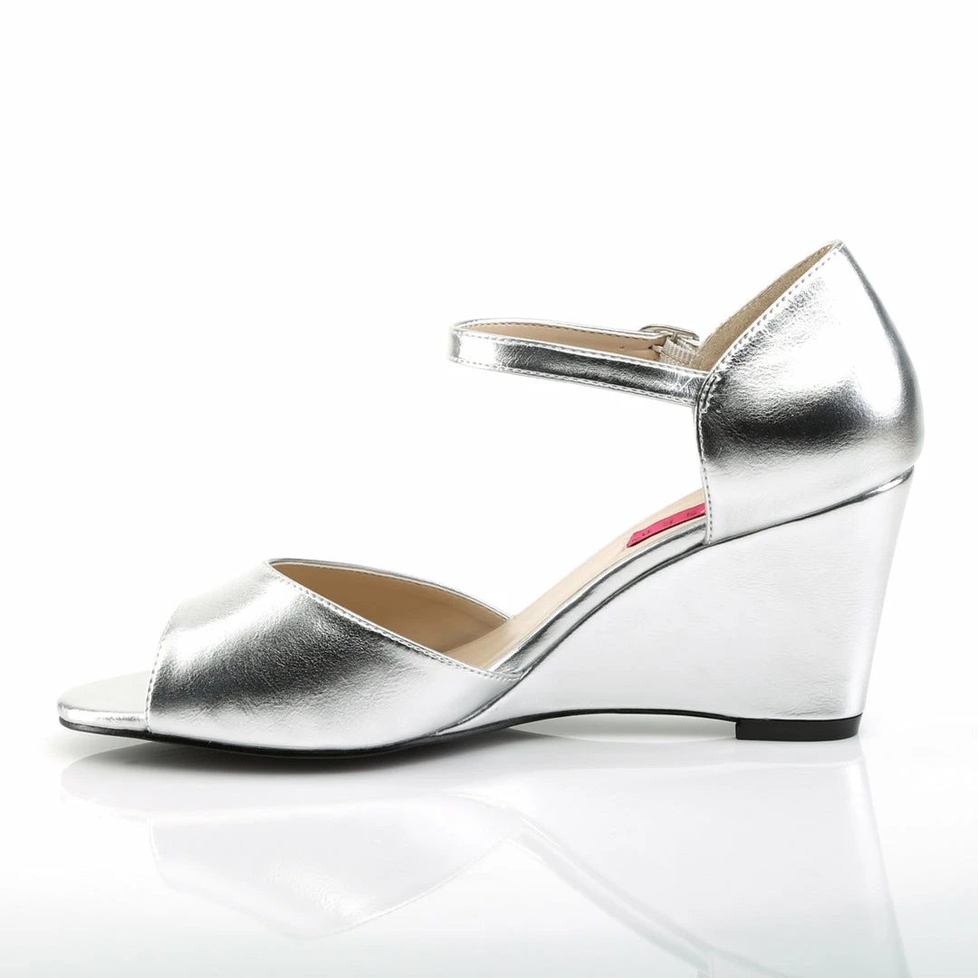 Pleaser Pink Label KIMBERLY-05 - Slv Met. Pu 5 Pleaser Pink Label KIMBERLY-05 - Slv Met. Pu