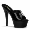 Pleaser KISS-201 - Blk Pat/Blk