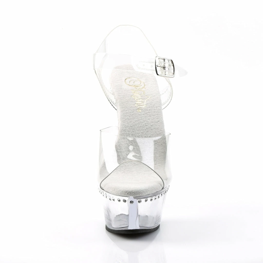 Pleaser KISS-208LS - Clr/Clr Exotic Dancing 4 Pleaser KISS-208LS - Clr/Clr Exotic Dancing