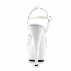 Pleaser KISS-209 - Wht Pat/Wht