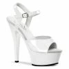 Pleaser KISS-209 - Wht Pat/Wht