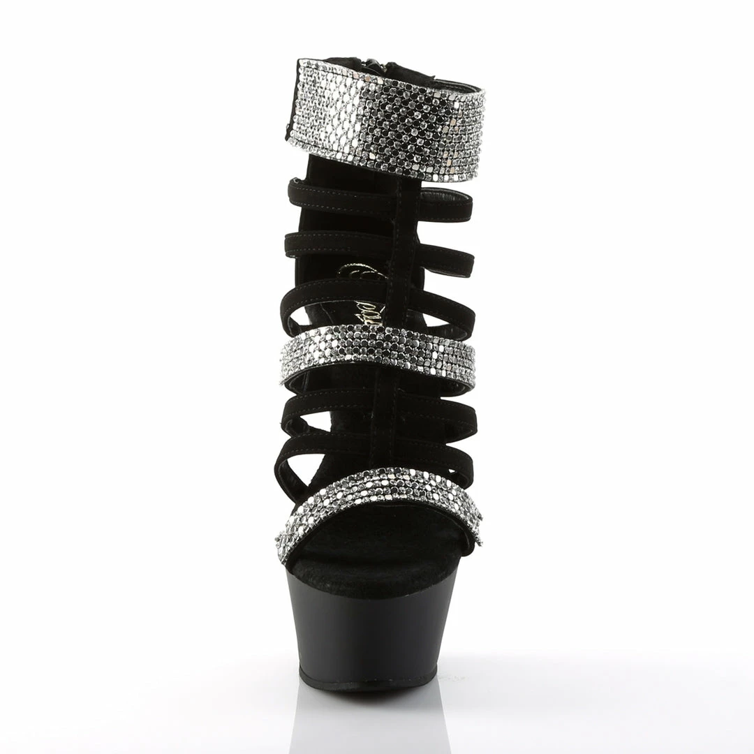 Pleaser KISS-294 - Blk Nubuck/Blk Exotic Dancing 4 Pleaser KISS-294 - Blk Nubuck/Blk Exotic Dancing