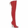 Pleaser LEGEND-8899 - Red Leather (P)