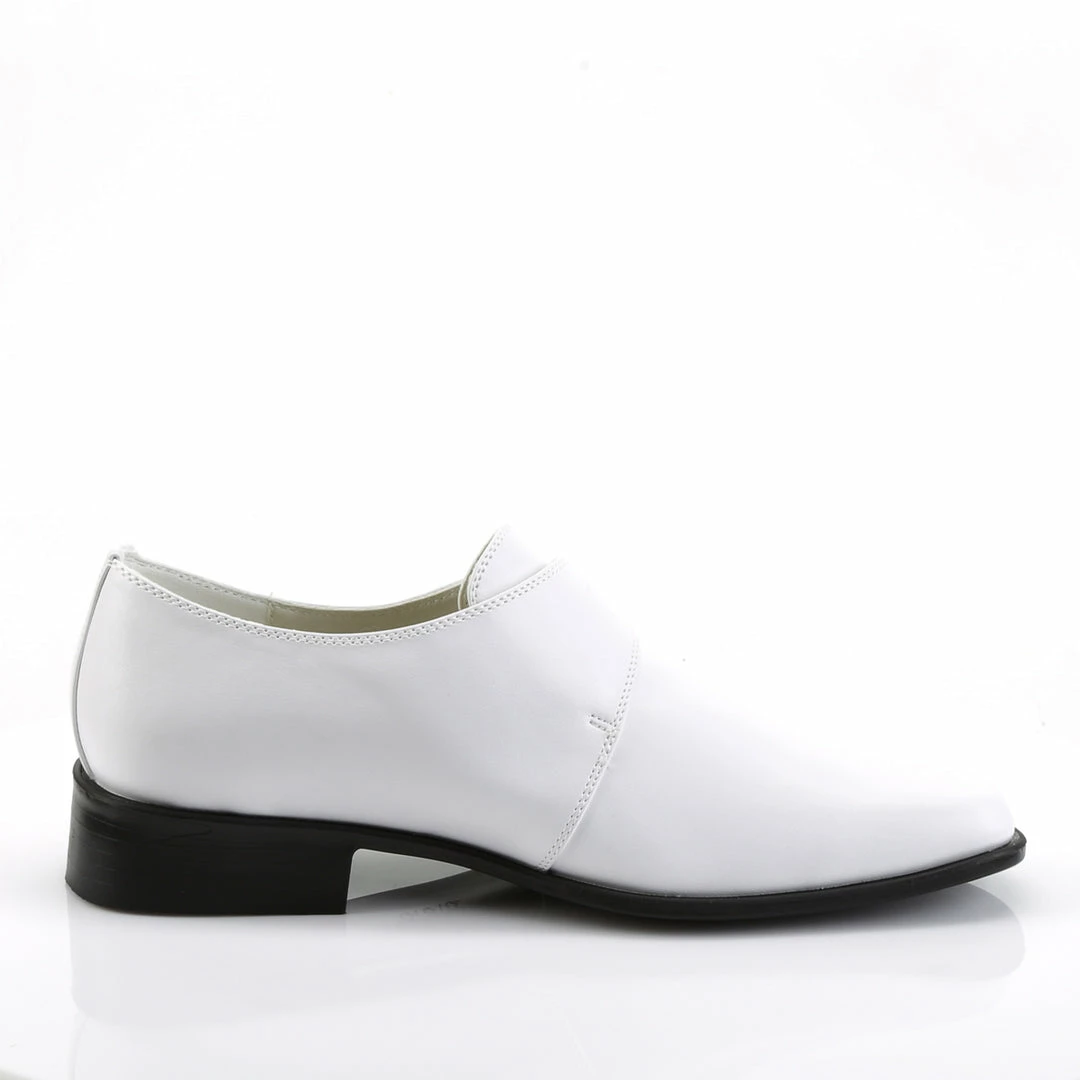 Funtasma Costume & Theme LOAFER-12 - Wht Pu 7 Funtasma Costume & Theme LOAFER-12 - Wht Pu