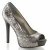 Fabulicious LUMINA-27G - Charcoal Glitter Party & Prom