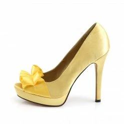 Fabulicious LUMINA-42 - Yellow Satin