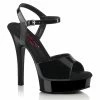 Fabulicious MAJESTY-509 - Blk Pat/Blk Party & Prom