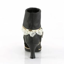 Funtasma MATEY-115 - Blk Distressed Pu-Microfiber