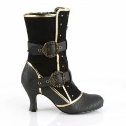 Funtasma MATEY-205 - Blk Distressed Pu-Microfiber