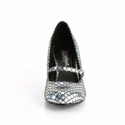 Funtasma MERMAID-70 - Silver Hologram Pu