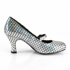 Funtasma MERMAID-70 - Silver Hologram Pu