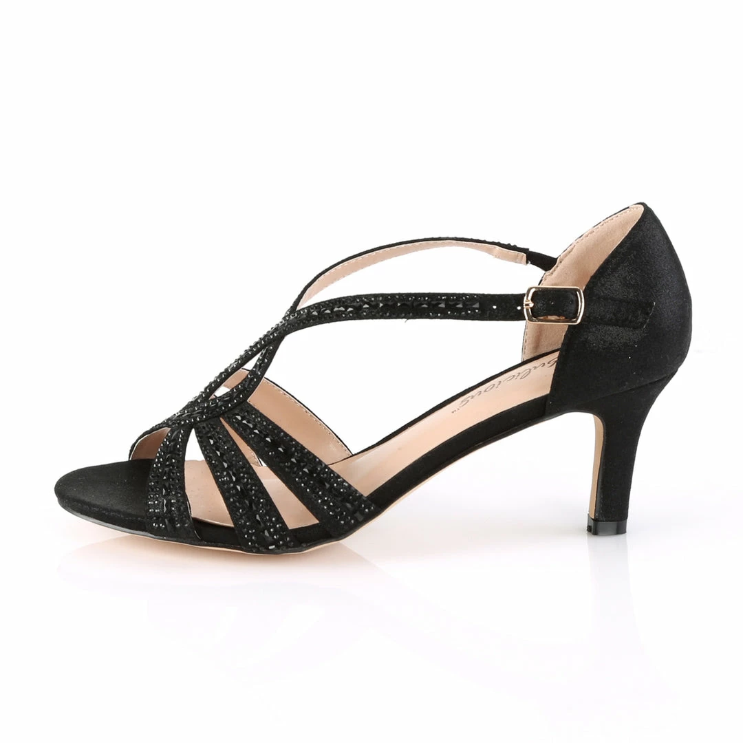 Fabulicious Party & Prom MISSY-03 - Blk Shimmering Fabric 5 Fabulicious Party & Prom MISSY-03 - Blk Shimmering Fabric