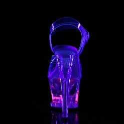 Pleaser MOON-708CAT - Clr/Clr-Neon Pink 10 Pleaser MOON-708CAT - Clr/Clr-Neon Pink