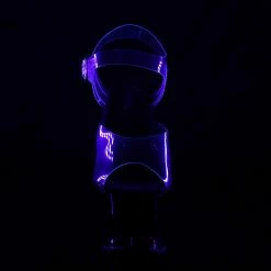 Pleaser MOON-708FLM - Clr/Blk-Ombre