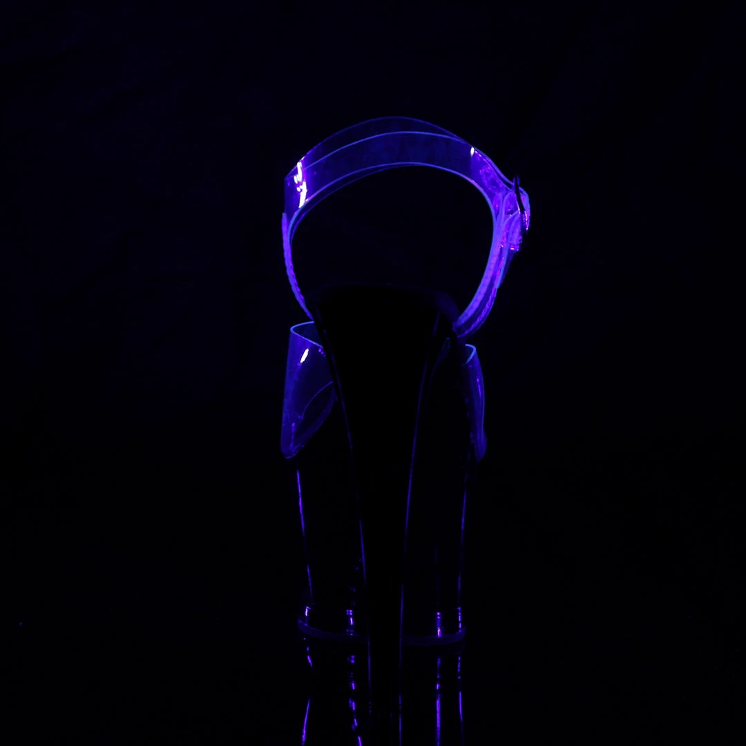 Pleaser MOON-708FLM - Clr/Blk-Ombre 6 Pleaser MOON-708FLM - Clr/Blk-Ombre