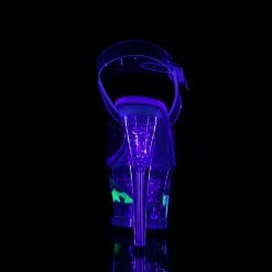 Pleaser Exotic Dancing MOON-708RSS - Clr/Clr