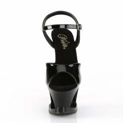 Pleaser MOON-709CAT - Blk/Blk-Slv