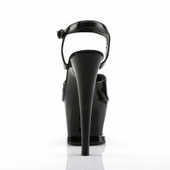 Pleaser MOON-709SK - Blk/Blk-Pewter Exotic Dancing