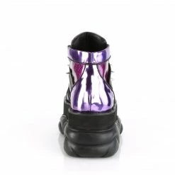 Demonia Punk & Goth NEPTUNE-100 - Purple Glitter-Hologram
